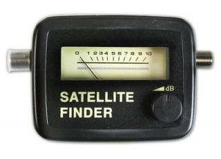 CHESS SATELLITE FINDER SIGNAL METER WITH FREE CABLE NEW