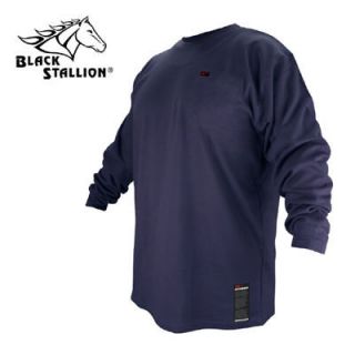 Revco Flame Resistant Cotton Navy Blue T shirt Size 2XL