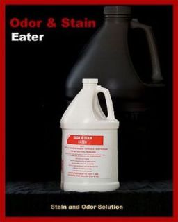   Odor Stain Eater Removes Blood Urine Gallon Case New Cleaner Blood