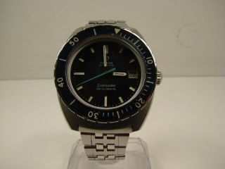 CLASSIC 1971 OMEGA SEAMASTER 120M AUTOMATIC WATCH . SERVICED