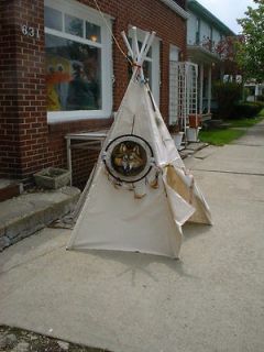 Childrens Indoor outdoor Teepee tipi CANVAS COVER