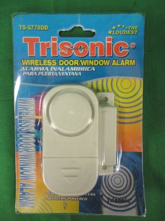   Wireless Door or Window Home or Garage Security Alarm TS 9778DD New