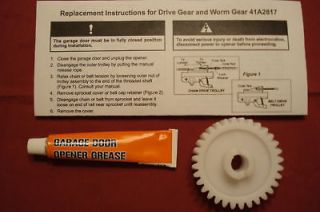 Garage Door Opener Drive Gear & Grease for Liftmaster Part 41A2817 