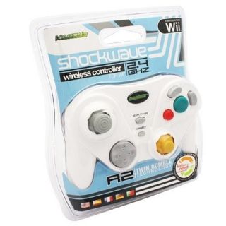   Komodo Shockwave Wireless Controller for Nintendo Wii & Gamecube White