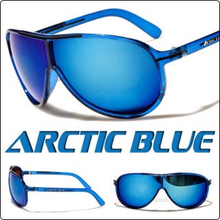 Arctic Blue Fashion Driving Sunglasses Aviator Retro Style Shades Golf 
