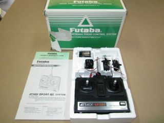 69   Futaba Attack R FP T2NBR CH82 75mhz Digital RC Radio Remote