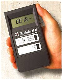Geiger Counter, ionized radiation detector,Radal​ert 100