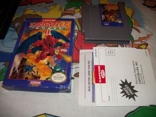 Gargoyles Quest II The Demon Darkness 2 NES Nintendo Game w/ Box