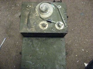 Vintage WWII Era U.S. Army Signal Corps Generator I 198 A Parts/Repair