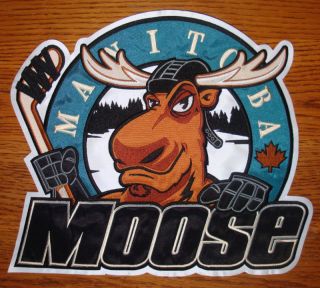 Manitoba Moose AHL NHL CCM / Rebok Iron On Jersey Patch Crests