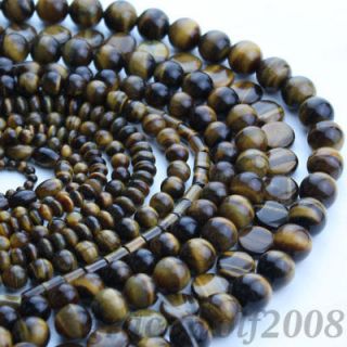 Colorful tiger eye Gemstone loose beads  16 GM195