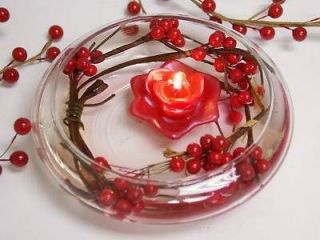 glass bowls floating candles