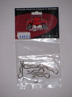 RC Large Body Clips 6 pcs Redcat Racing Part 81013 for Up to 1/5 