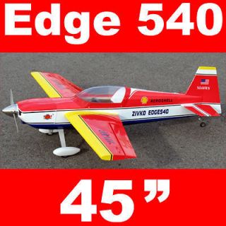   540 25 45 Aerobatic 3D Electric/Nitro R/C RC Airplane Plane Red