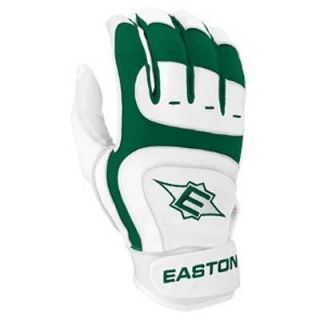   Pro Large Green Adult Leather Batting Gloves New In Wrapper 1 Pair