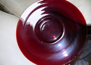 ruby glass plates in Ruby