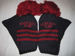 PERFECT CLUB Golf Club Head Covers NEW Fairway  Hybrid  Knit Pom Pom 