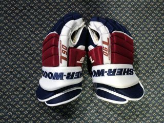 sherwood hockey gloves in Gloves