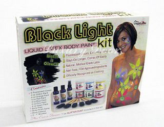 Fantasy Liquid Latex Body Paint Kit *Glow in the Dark*