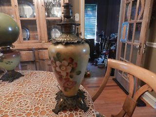 Antique Hand Painted Gone With the Wind Lamp