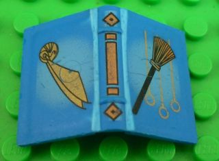 Lego Harry Potter Blue Book   Quidditch/Broo​mstick Pattern   Part 