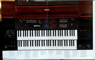 Yamaha US 1 two 61 key keyboards, Advanced Wave memory voices gently 