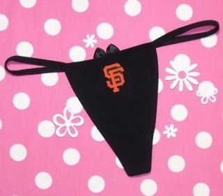   Thong Womans Panties Underwear Baseball Sports Charm San Francisco MLB