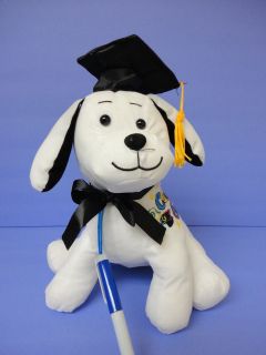 Graduation Autograph Hound Dog Toys f Class 2012 Graduate Student 