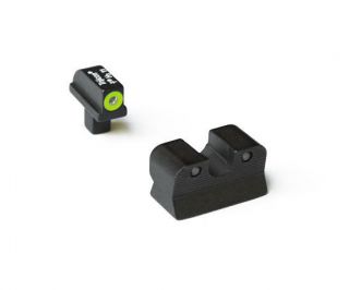   HD CA101Y Front & Rear Green Night Sights Colt 1911 1991 Goverment