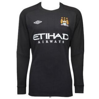 Manchester City FC Home Goalkeeper Shirt/Jersey 2010/11 Navy Blue Mens 