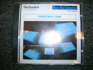 Technics Keyboard Software – Christmas 2000