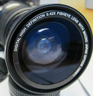 Wide Angle Fisheye Macro Lens HD Canon Eos Digital Rebel t3 t3i T2i 