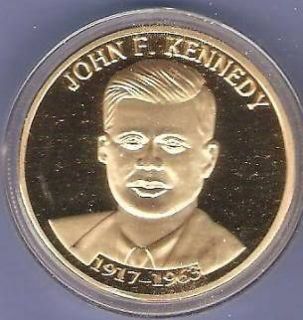 jfk gold coin in Coins & Paper Money