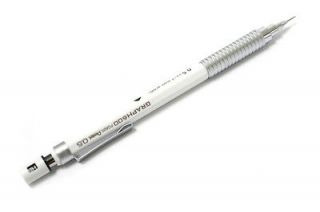 Japan Version Pentel Graph 600 0.5mm Drafting Mechanical Pencil  White 