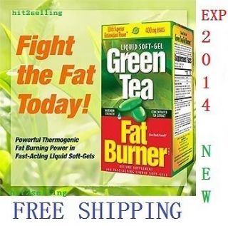 Green Tea Fat & Calories Burner (200 Soft Gel) Maximum Strength 400mg 
