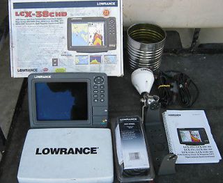 Lowrance LCX 38c HD GPS Fish Finder Sonar Mapping Complete with all 