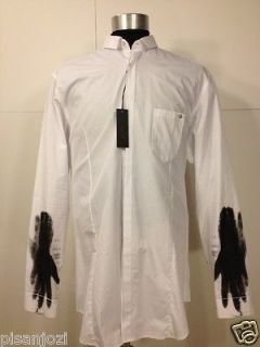 DIESEL Black Gold_SARTIS CAMICIA_BUTTON UP WHITE SHIRT NWT sz. XXL 