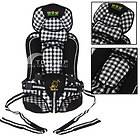   Baby/Child Car Safety Booster Seat Cover Harness Cushion Black