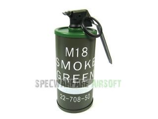 Dummy M18 Smoke Grenade Green Full Metal Model kit No Function For 