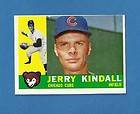 1960 TOPPS #444 JERRY KINDALL   EX MT   CUBS