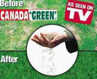 LB Bag Canada Green Grass Seed As Seen On TV