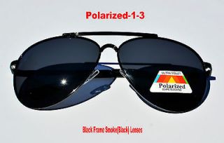   Black Metal Aviator Polarized Sunglasses Fishing Hiking mens womens AU