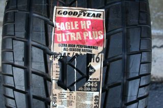 One Brand New 245 50 16 Goodyear Eagle HP Ultra Plus Tire *SHIPPING 