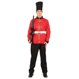 Adult Small Royal Palace Guard British Buzby Soldier New Fancy Dress 
