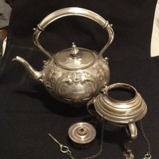 Antique Victorian MAPPIN & WEBB SHEFFIELD Silver Plated Teapot Circa 