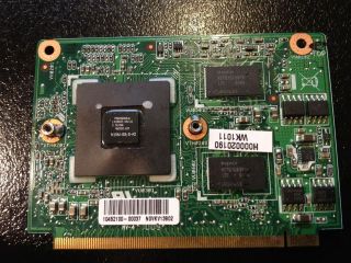 TOSHIBA LAPTOP VGA GRAPHIC CARD H000020190 NVIDIA N10M GS DDR3 512MB