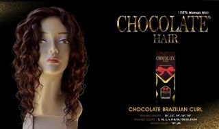 CHOCOLATE HAIR Brazilian Curl Weaving Human Hair 10,12,14​,16 