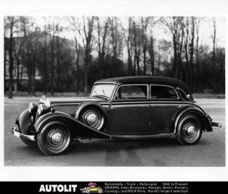 1939 Horch 830BL Sedan Cabriolet Factory Photo