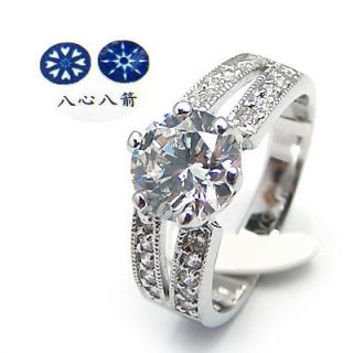 ViVi H & A  Signity Star Diamond Ring 8239a