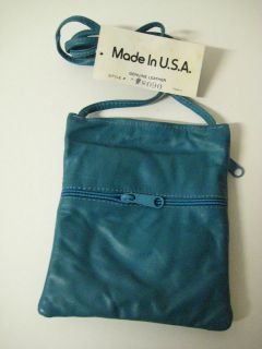 GENUINE LEATHER CROSS BODY SHOULDER BAG. MANY DIFFERENT COLORS. MADE 